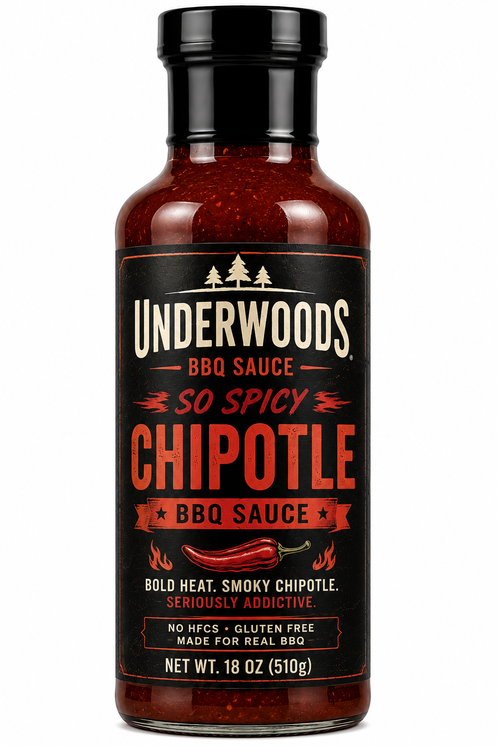 Underwoods So Spicy Chipotle BBQ sauce